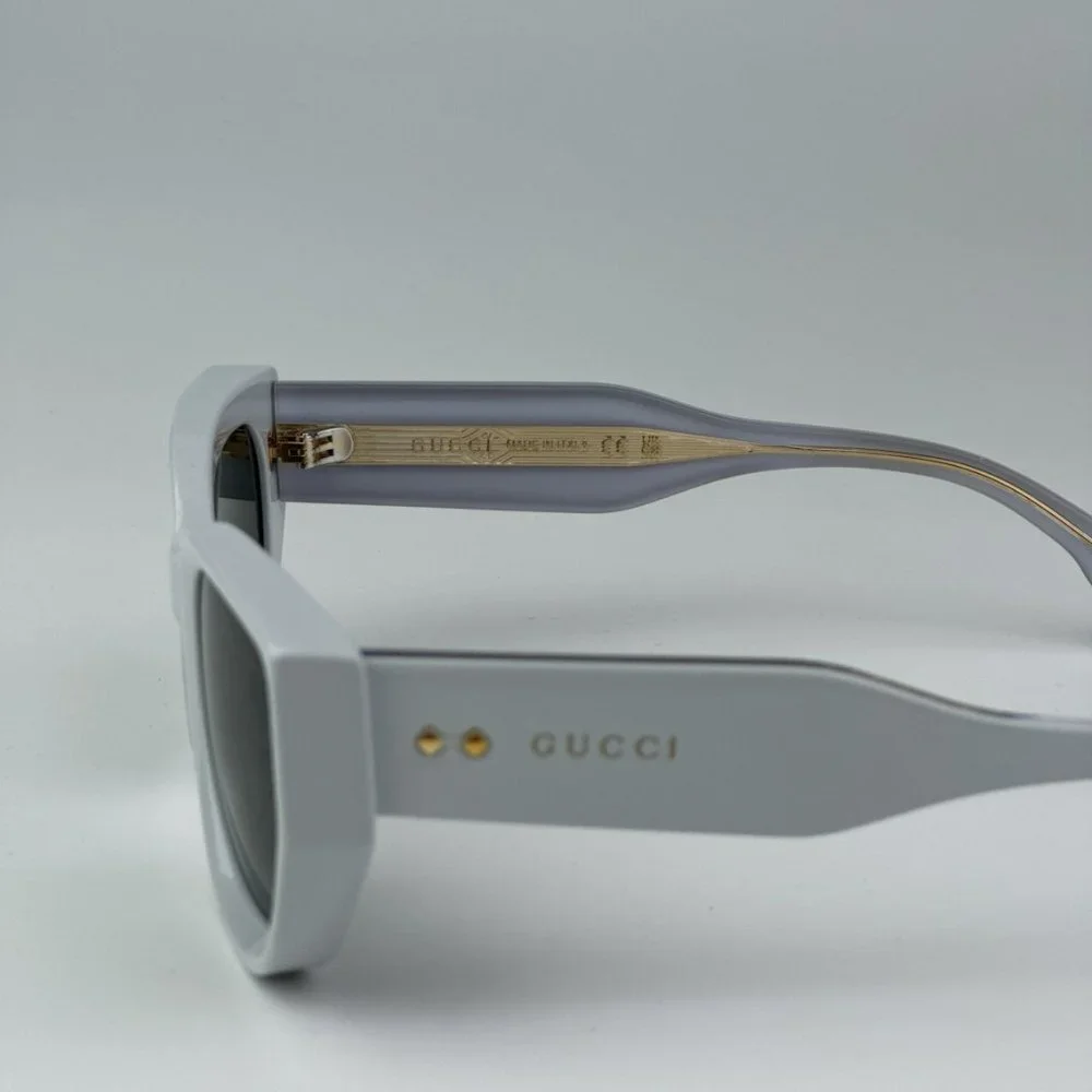 Gucci GG1532SA 003 BRAND NEW Sunglasses Grey Unisex Cat Eye